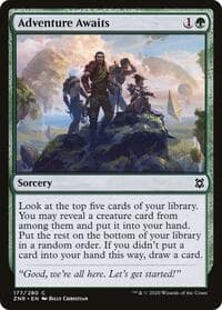 Adventure Awaits from Zendikar Rising
