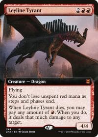 Leyline Tyrant (Extended Art) from Zendikar Rising