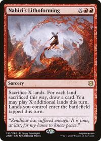 Nahiri's Lithoforming from Zendikar Rising