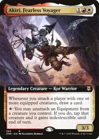 Akiri, Fearless Voyager (Extended Art) from Zendikar Rising