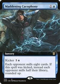 Maddening Cacophony (Extended Art) from Zendikar Rising