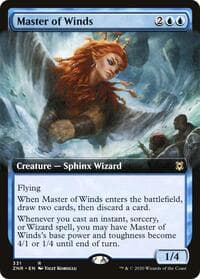 Master of Winds (Extended Art) from Zendikar Rising