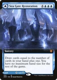 Sea Gate Restoration (Extended Art) from Zendikar Rising