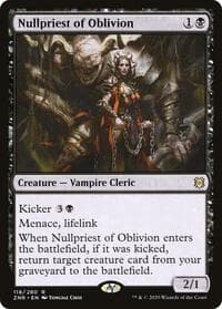 Nullpriest of Oblivion from Zendikar Rising