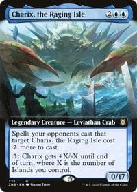 Charix, the Raging Isle (Extended Art) from Zendikar Rising