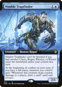 Nimble Trapfinder (Extended Art) from Zendikar Rising