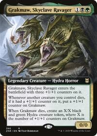 Grakmaw, Skyclave Ravager (Extended Art) from Zendikar Rising