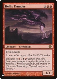 Hell's Thunder from The List Reprints