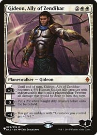 Gideon, Ally of Zendikar from The List Reprints