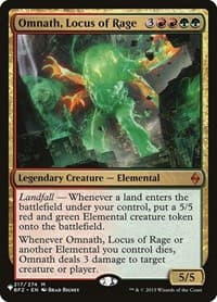 Omnath, Locus of Rage from The List Reprints