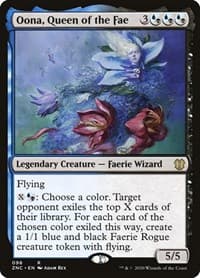 Oona, Queen of the Fae from Commander: Zendikar Rising