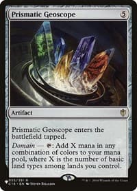 Prismatic Geoscope from The List Reprints