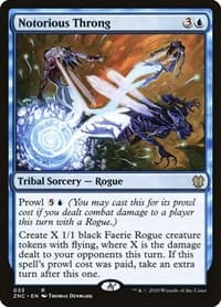Notorious Throng from Commander: Zendikar Rising