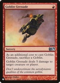 Goblin Grenade from The List Reprints