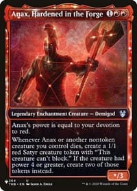 Anax, Hardened in the Forge (Showcase) from The List Reprints