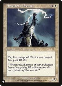 Ancestor's Prophet from The List Reprints