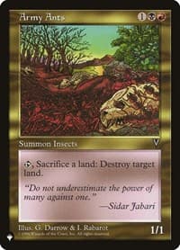 Army Ants from The List Reprints