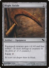 Blight Sickle from The List Reprints