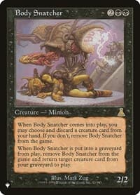 Body Snatcher from The List Reprints
