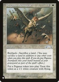 Pegasus Stampede from The List Reprints