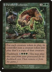 Parallel Evolution from The List Reprints