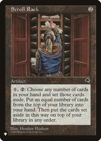 Scroll Rack from The List Reprints