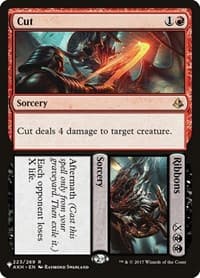 Cut // Ribbons from The List Reprints