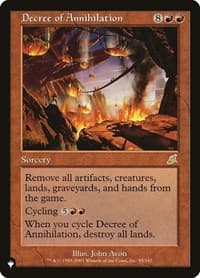 Decree of Annihilation from The List Reprints