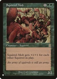 Squirrel Mob from The List Reprints