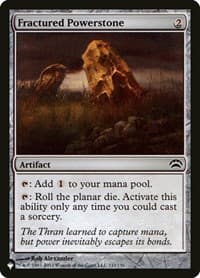 Fractured Powerstone from The List Reprints