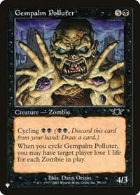 Gempalm Polluter from The List Reprints