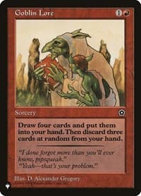 Goblin Lore from The List Reprints