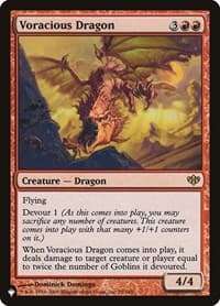 Voracious Dragon from The List Reprints