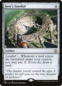 Seer's Sundial from Commander: Zendikar Rising