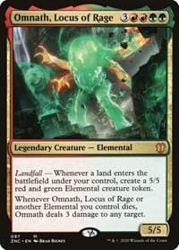 Omnath, Locus of Rage from Commander: Zendikar Rising