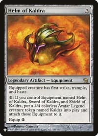 Helm of Kaldra from The List Reprints