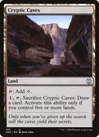 Cryptic Caves from Commander: Zendikar Rising
