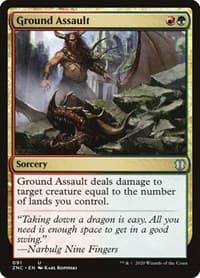 Ground Assault from Commander: Zendikar Rising