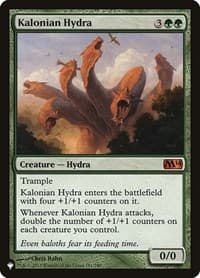 Kalonian Hydra from The List Reprints