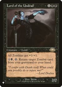 Lord of the Undead from The List Reprints