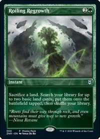Roiling Regrowth from Promo Pack: Zendikar Rising