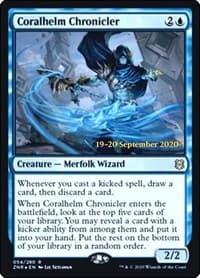 Coralhelm Chronicler from Prerelease Cards