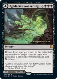 Agadeem's Awakening from Prerelease Cards