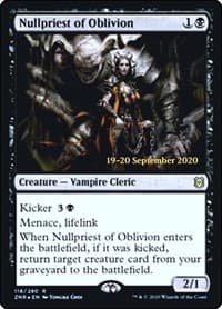 Nullpriest of Oblivion from Prerelease Cards