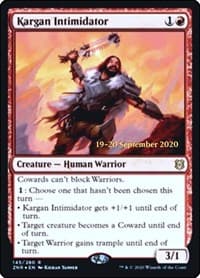 Kargan Intimidator from Prerelease Cards