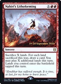Nahiri's Lithoforming from Prerelease Cards