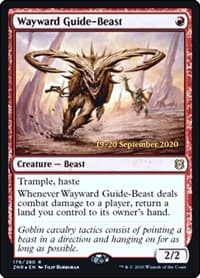 Wayward Guide-Beast from Prerelease Cards