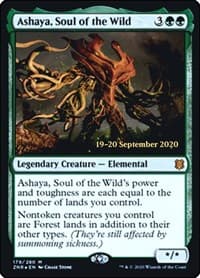 Ashaya, Soul of the Wild from Prerelease Cards