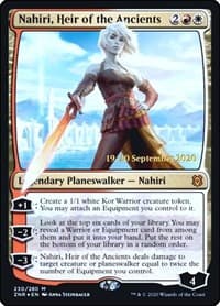 Nahiri, Heir of the Ancients from Prerelease Cards