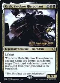 Orah, Skyclave Hierophant from Prerelease Cards